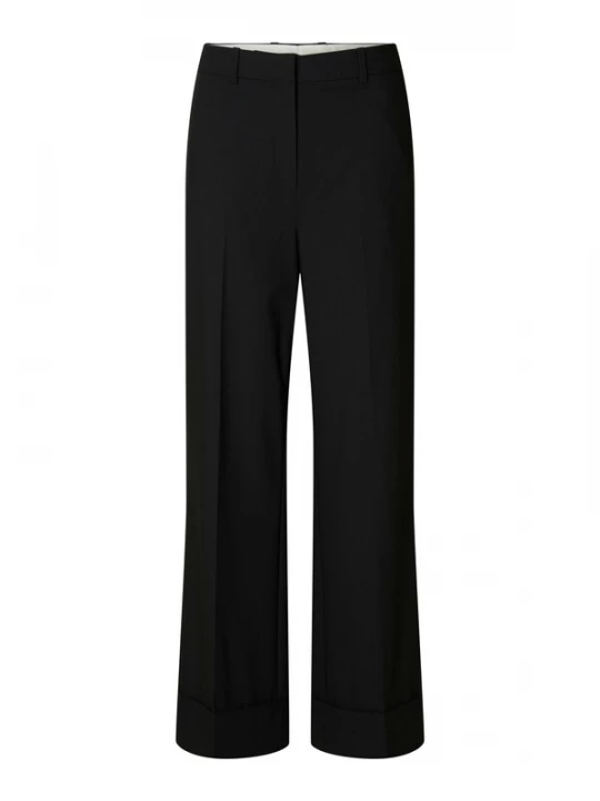 Foto van product SELECTED Pantalon 'SLFAila' zwart