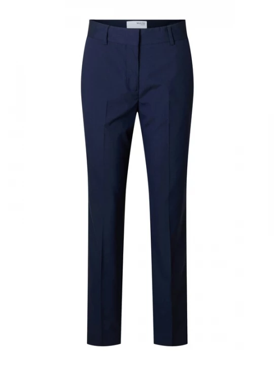 Foto van product SELECTED Pantalon 'SLFRITA' saffier