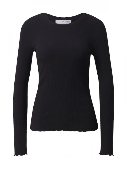 Foto van product SELECTED Shirt 'Anna' zwart