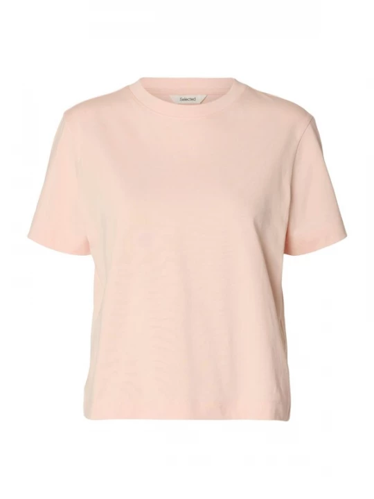 Foto van product SELECTED Shirt 'SLFEssential' rosa