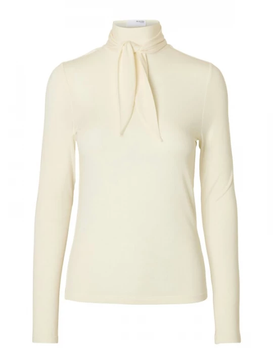 Foto van product SELECTED Shirt 'SLFLINA LANO' crème