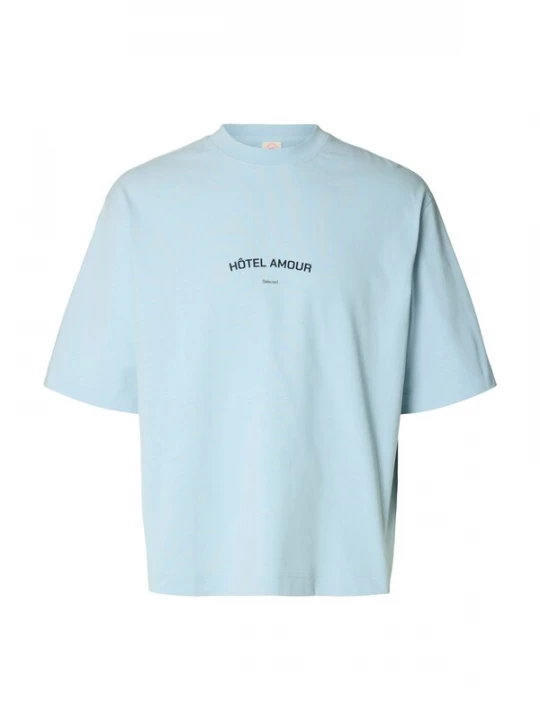 Foto van product SELECTED Shirt 'SLHLiam' hemelsblauw