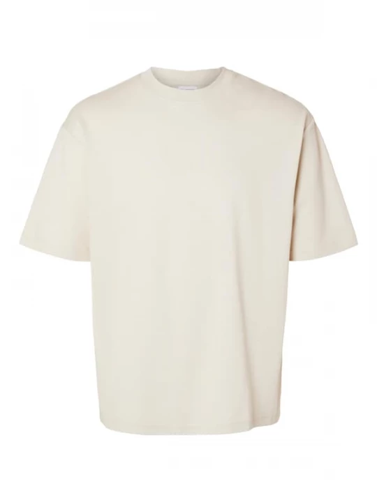 Foto van product SELECTED Shirt 'SLHOscar' crème