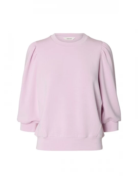 Foto van product SELECTED Sweatshirt 'SLFTENNY' pastellila