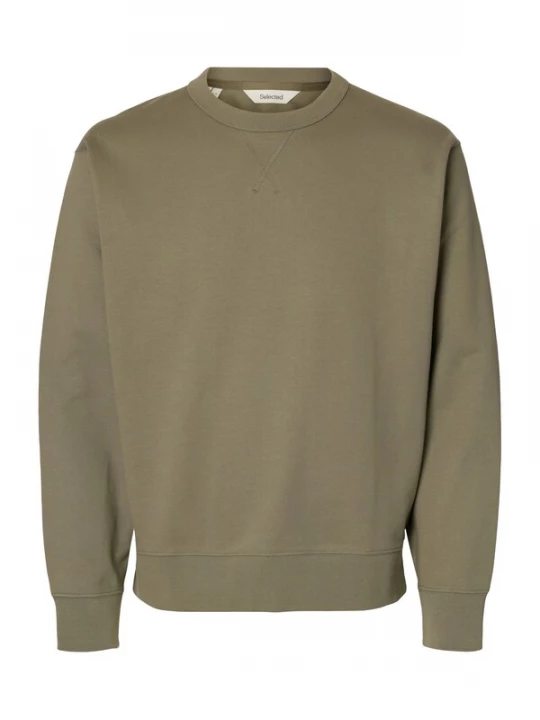 Foto van product SELECTED Sweatshirt 'SLHLUKE' greige