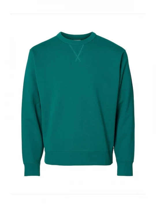 Foto van product SELECTED Sweatshirt 'SLHLUKE' smaragd