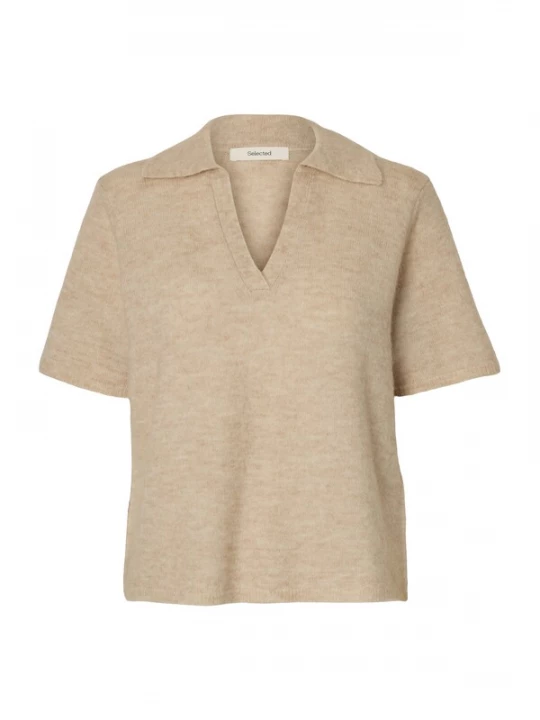 Foto van product SELECTED Trui 'SLFLulu' beige