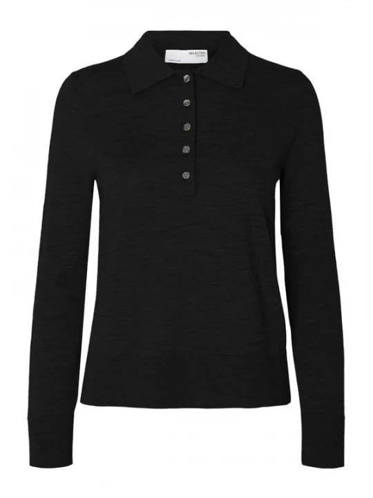 Foto van product SELECTED Trui 'SLFThea' zwart