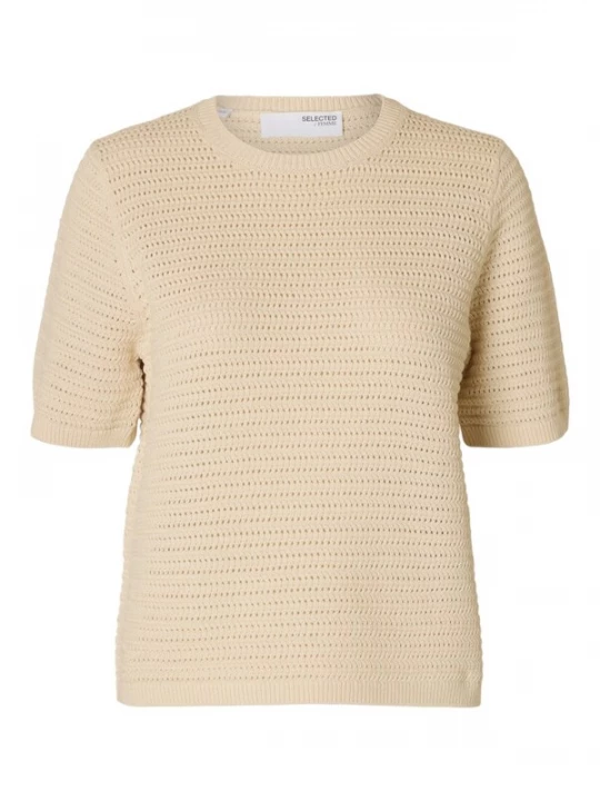 Foto van product SELECTED Trui 'SLFVinna' taupe