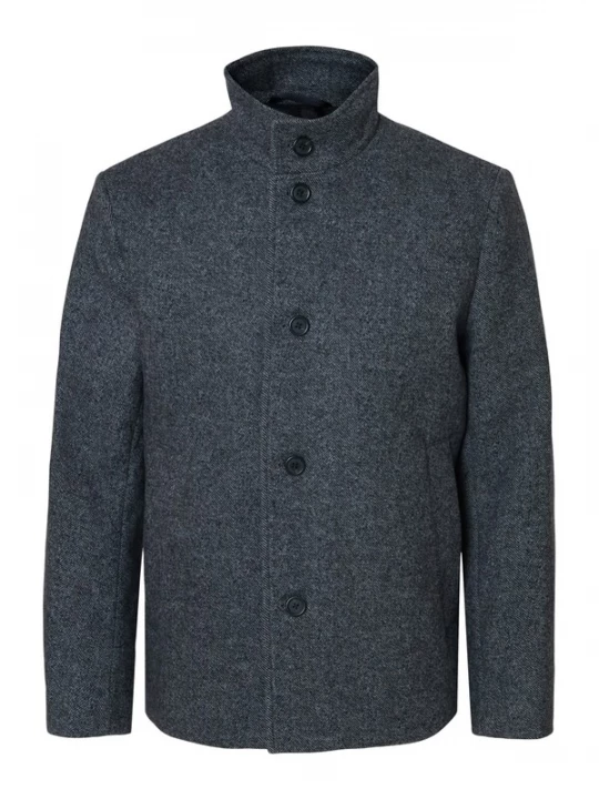 Foto van product SELECTED Tussenjas 'SLHRainar' smoky blue / zwart