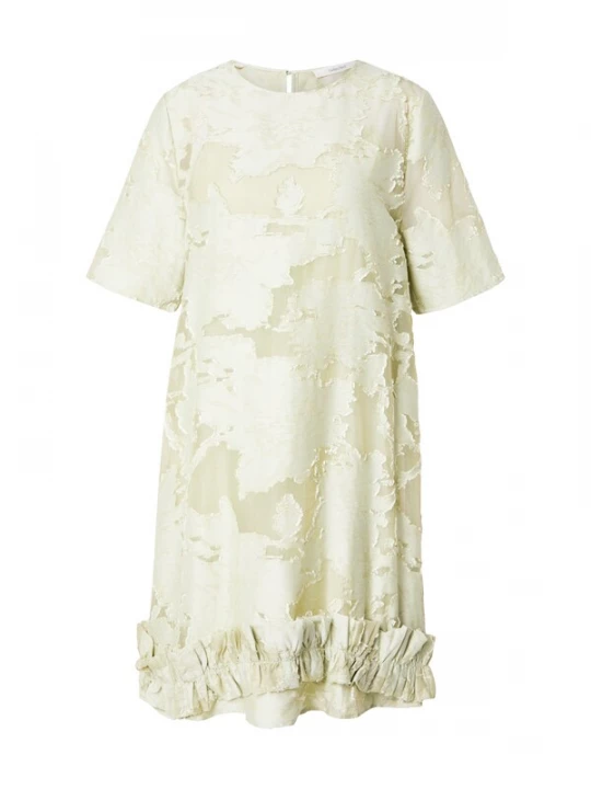 Foto van product SELECTED Zomerjurk 'SLFLINA' pastelgroen / lichtgroen