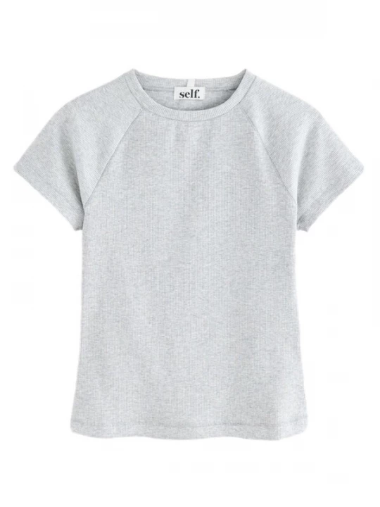 Foto van product self. Shirt grijs gemêleerd