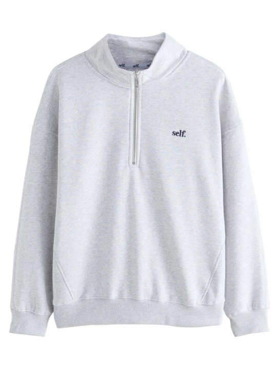 Foto van product self. Sweatshirt lichtgrijs