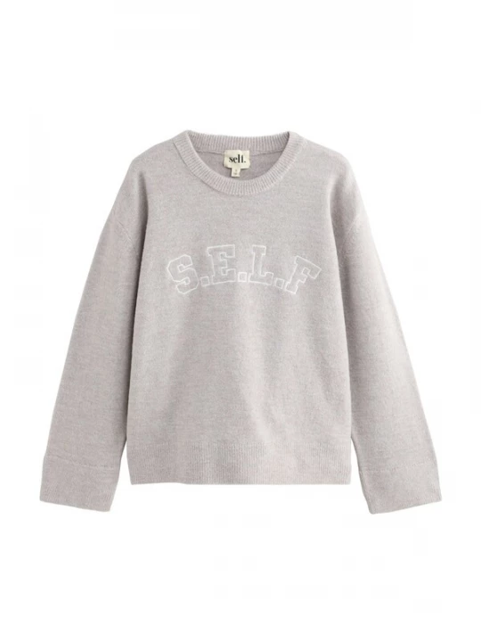 Foto van product self. Trui lichtbeige / offwhite