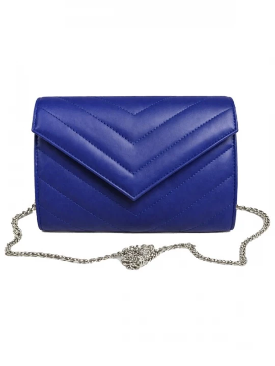 Foto van product Sellenes Clutch 'Val Blue Silver Clutch' blauw