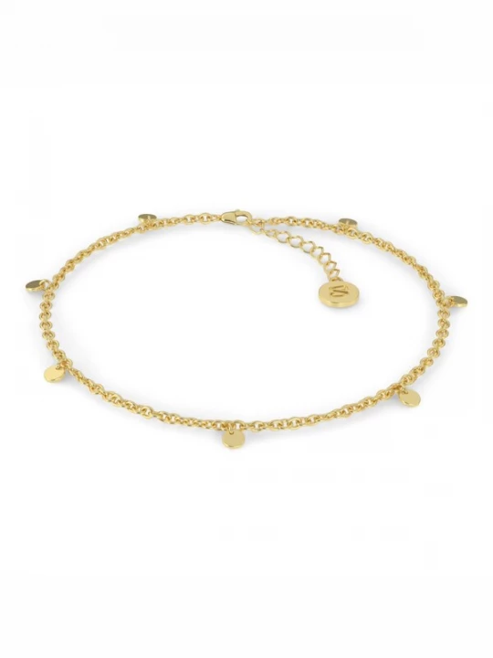 Foto van product SERASAR Armband 'Coin' goud