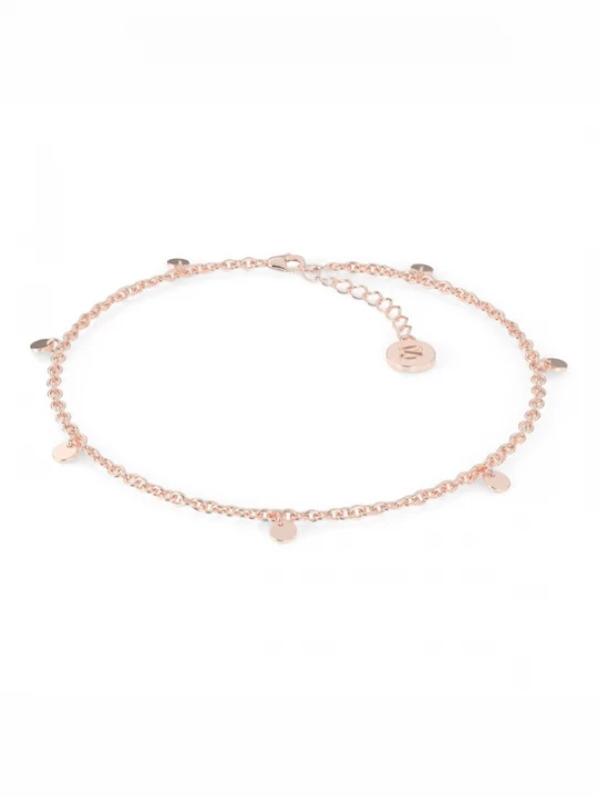 Foto van product SERASAR Armband 'Coin' rose-goud