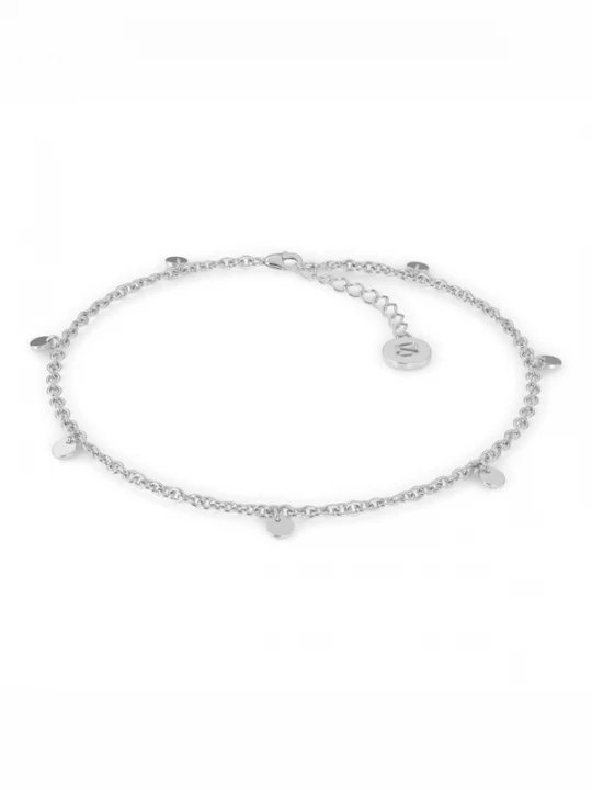 Foto van product SERASAR Armband 'Coin' zilver