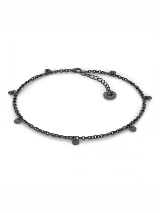 Foto van product SERASAR Armband 'Coin' zwart
