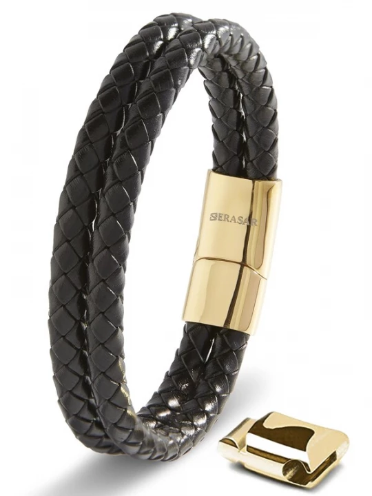 Foto van product SERASAR Armband 'Double' goud