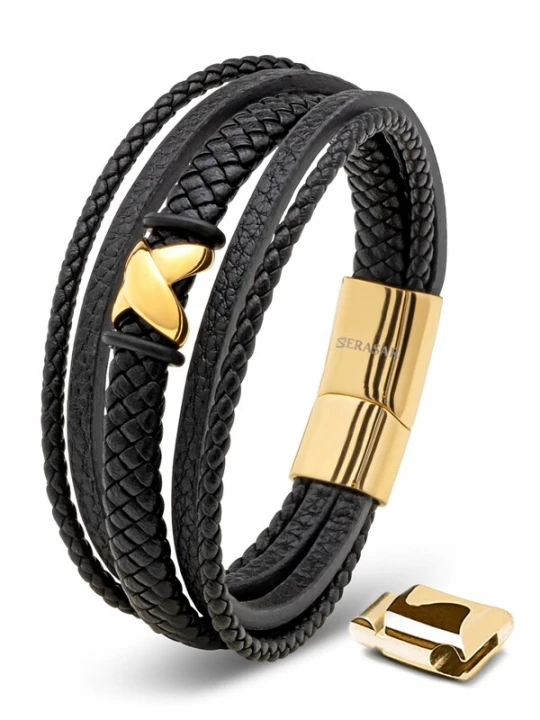 Foto van product SERASAR Armband 'Flake' goud