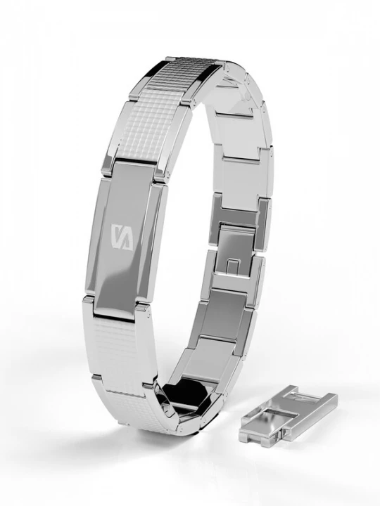Foto van product SERASAR Armband 'Impact' zilver