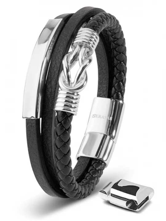 Foto van product SERASAR Armband 'Proud' zilver