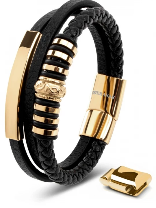 Foto van product SERASAR Armband 'Shine' goud