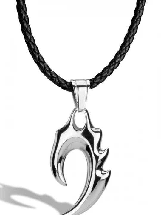 Foto van product SERASAR Ketting 'Flame' zilver