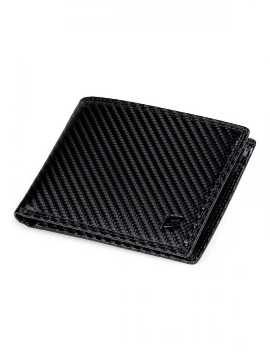 Foto van product SERASAR Portemonnee 'Carbon' zwart