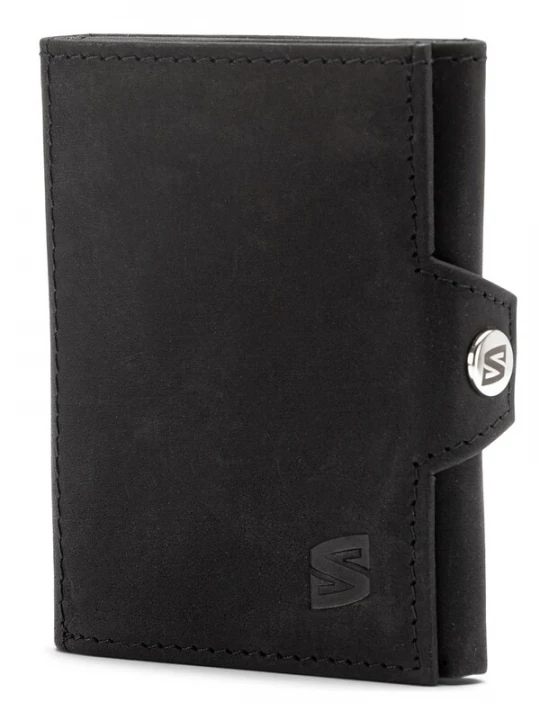 Foto van product SERASAR Portemonnee 'Genius' black denim