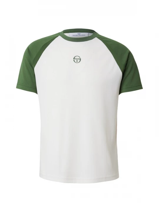 Foto van product Sergio Tacchini Functioneel shirt 'Rispecchio' crème / groen