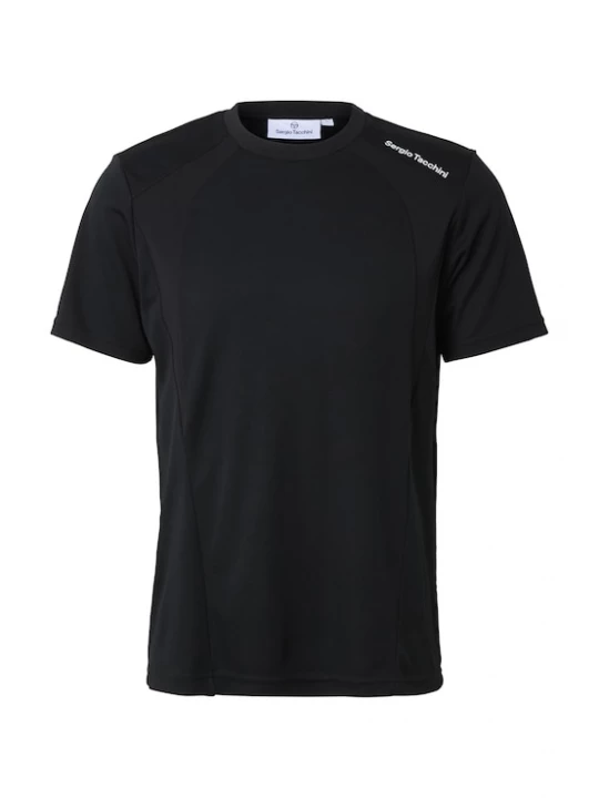 Foto van product Sergio Tacchini Shirt 'Adriatico' zwart / wit