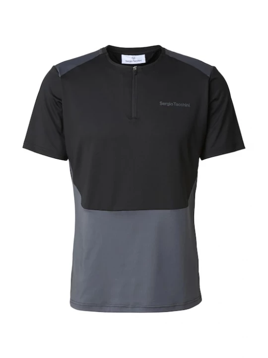 Foto van product Sergio Tacchini Shirt 'Arcata' grafiet / zwart
