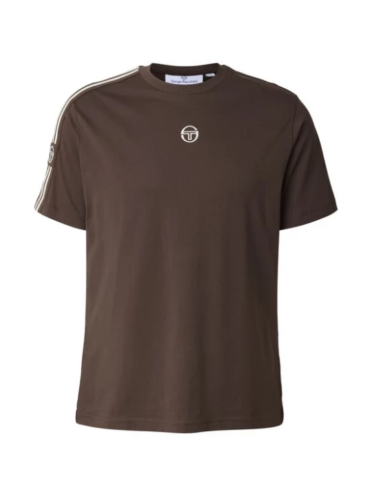 Foto van product Sergio Tacchini Shirt 'Cesena Co' beige / chocoladebruin