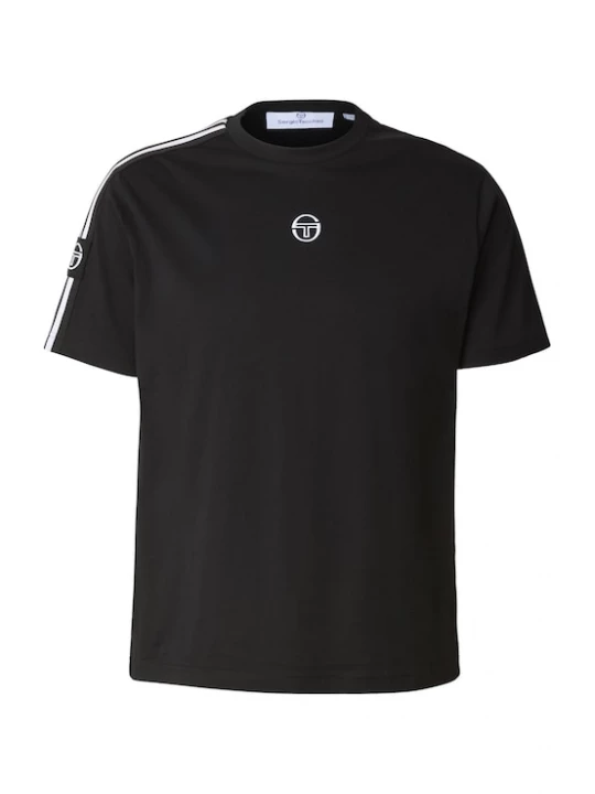 Foto van product Sergio Tacchini Shirt 'Cesena Co' zwart / wit