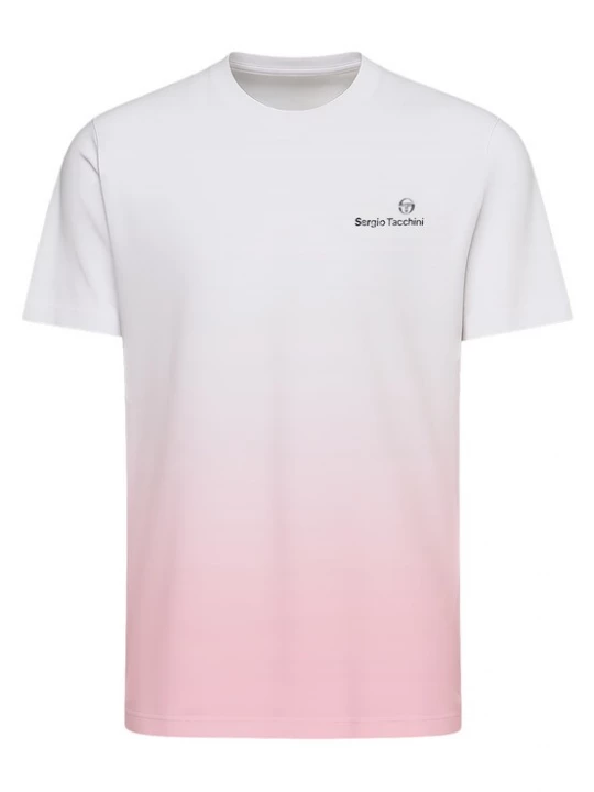 Foto van product Sergio Tacchini Shirt 'Sfumata' rosa / wit