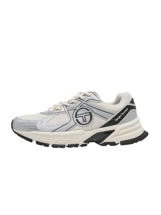 Foto van product Sergio Tacchini Sneakers laag 'Imperia' zwart / zilver / parelwit
