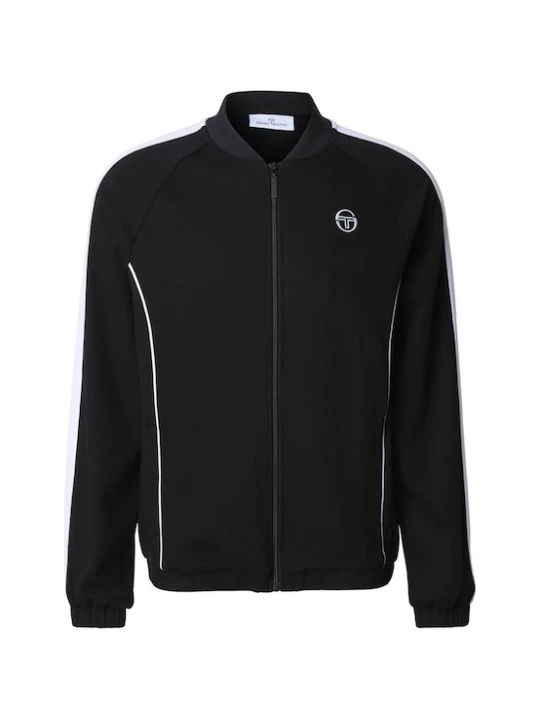 Foto van product Sergio Tacchini Sweatvest 'Egeo' zwart / wit