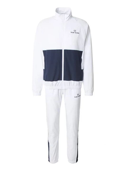 Foto van product Sergio Tacchini Trainingspak 'Nilo' navy / wit