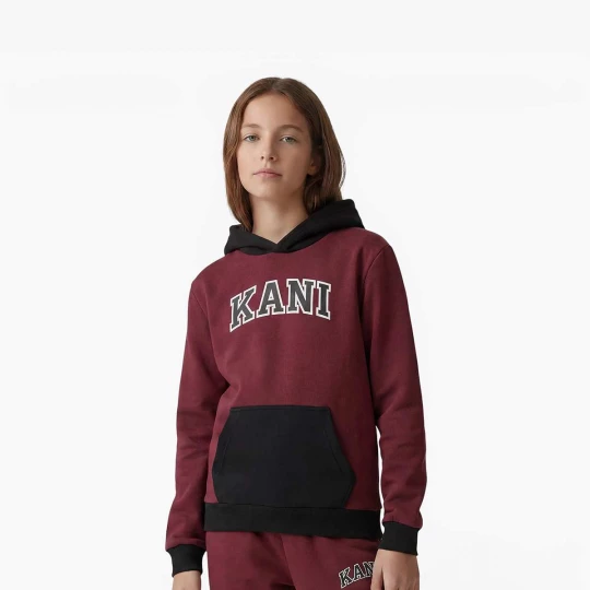 Foto van product Serif Hoodie Junior Karl Kani rood