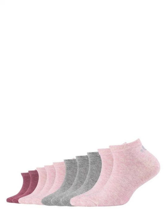 Foto van product Set van 10 paar sneakersokken s.Oliver roze
