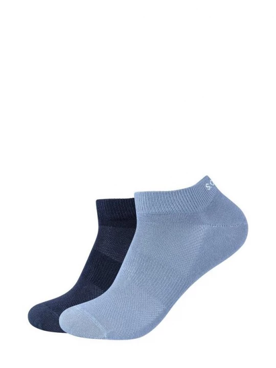 Foto van product Set van 2 paar bamboe sneakersokken s.Oliver blauw