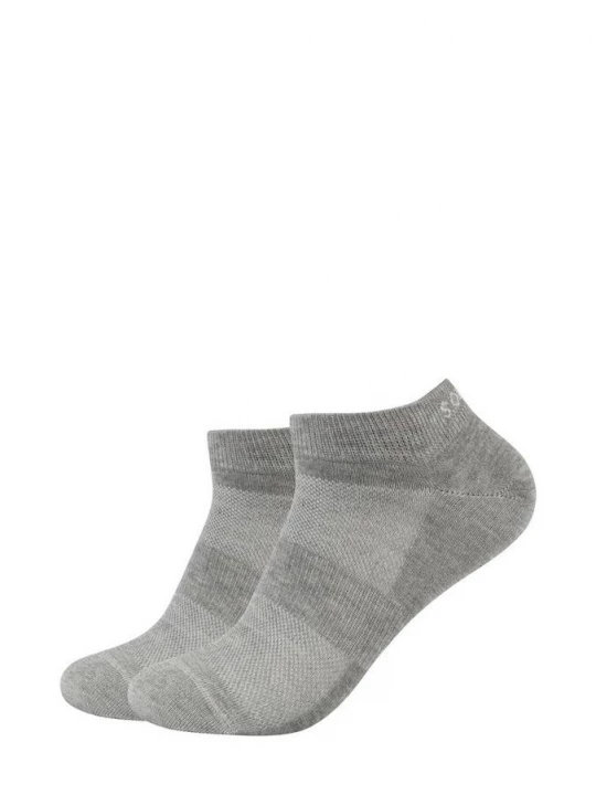 Foto van product Set van 2 paar bamboe sneakersokken s.Oliver grijs