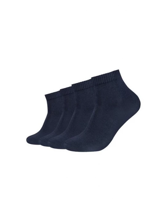 Foto van product Set van 4 paar korte sokken s.Oliver blauw