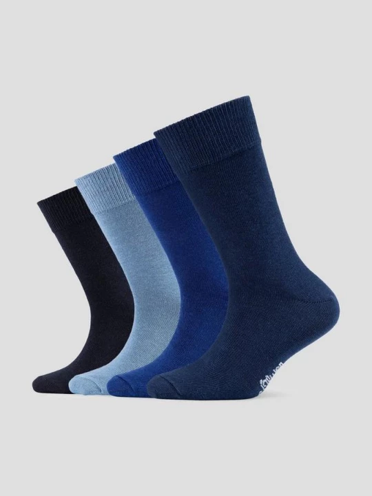 Foto van product Set van 4 paar sokken s.Oliver blauw