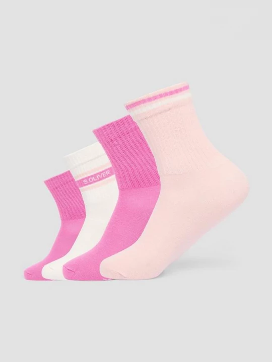 Foto van product Set van 4 paar sokken s.Oliver roze