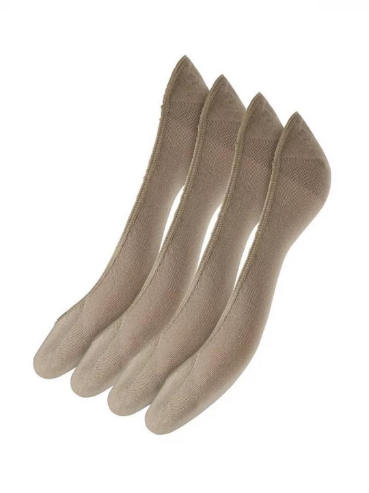 Foto van product Set van 4 paar unisex kousenvoetjes s.Oliver bruin