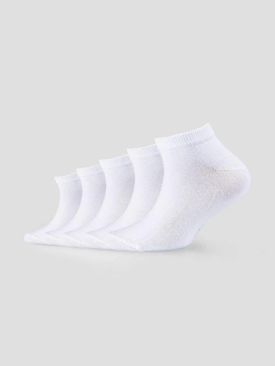 Foto van product Set van 5 paar sneakersokken s.Oliver wit