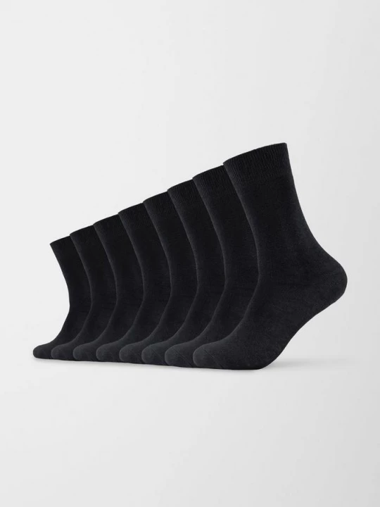 Foto van product Set van 8 paar sokken s.Oliver zwart